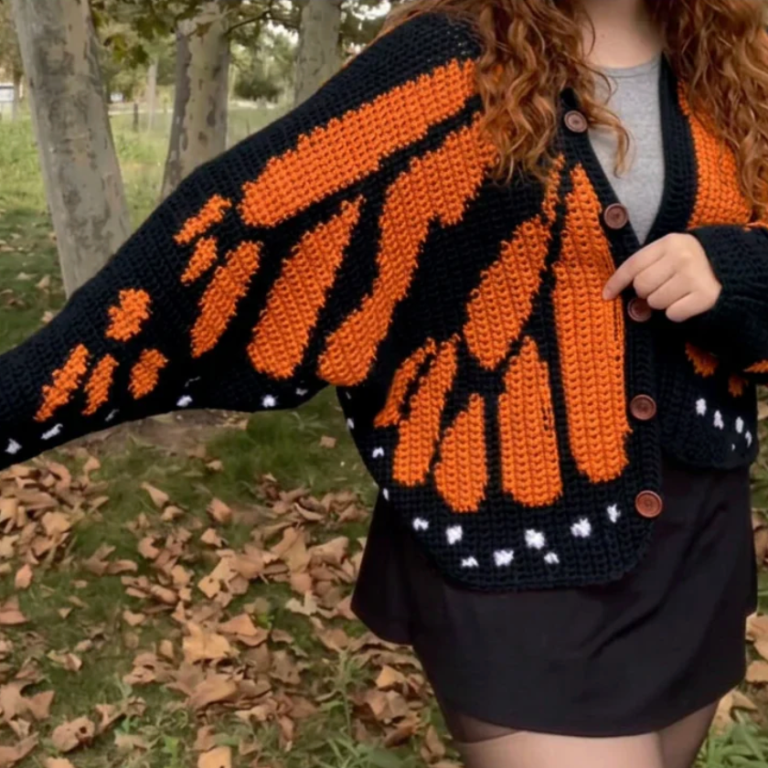 Samira's Butterfly Cardigan